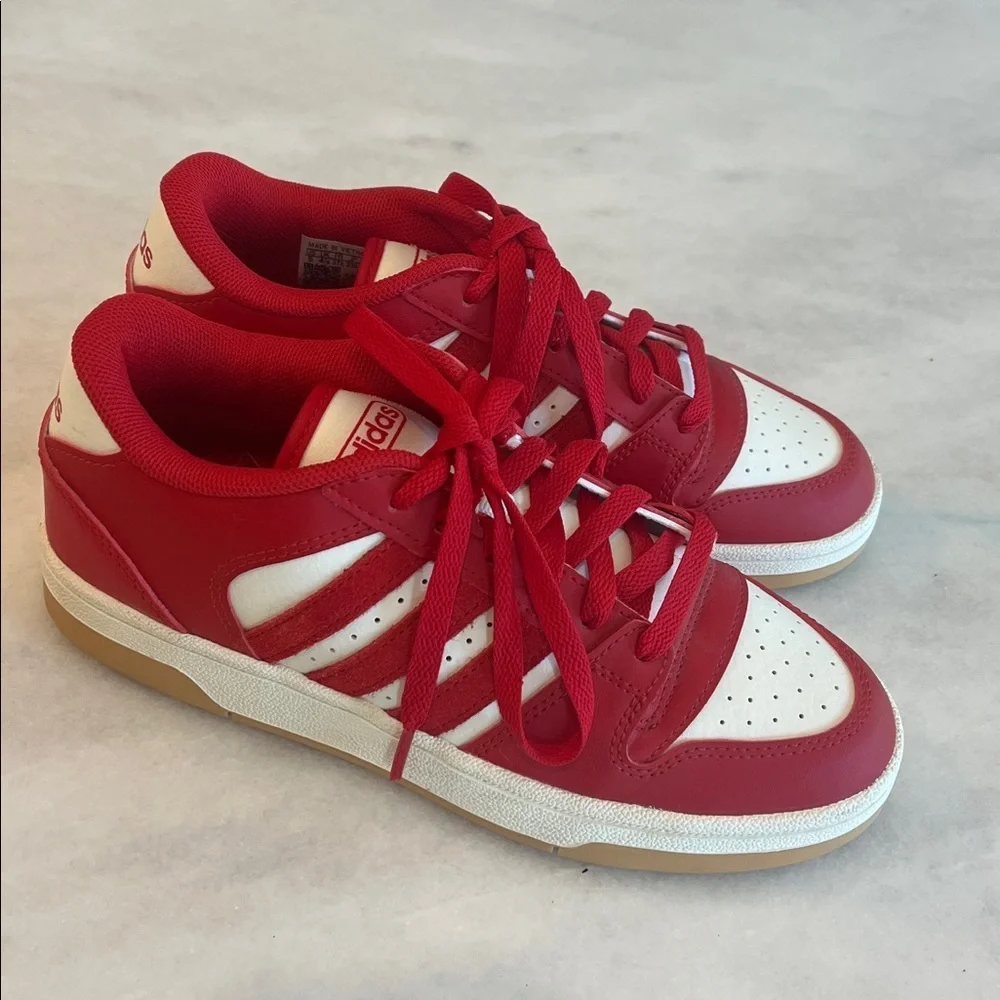 Adidas Like-New Break Start ‘Red Cloud White Gum’ Low Top Sneakers M 5/ W 6.5